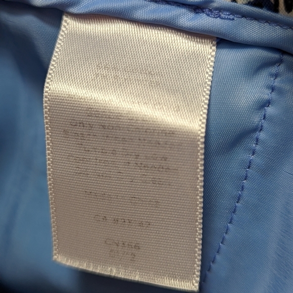 TALBOTS PETITES MODERN FIT Cotton Stretch Capri Pants Paisley Size 6 Petite - Picture 5 of 10